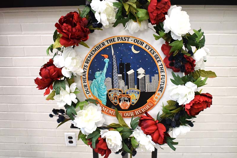 911 Memorial wreath