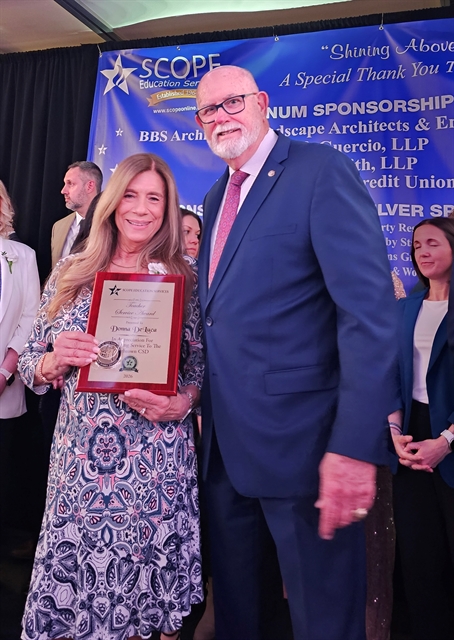 Donna DeLuca posing for picture