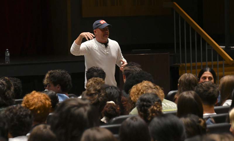 O'Connell speaking