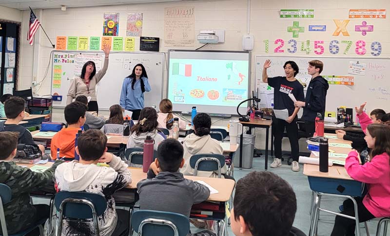 students in classroom