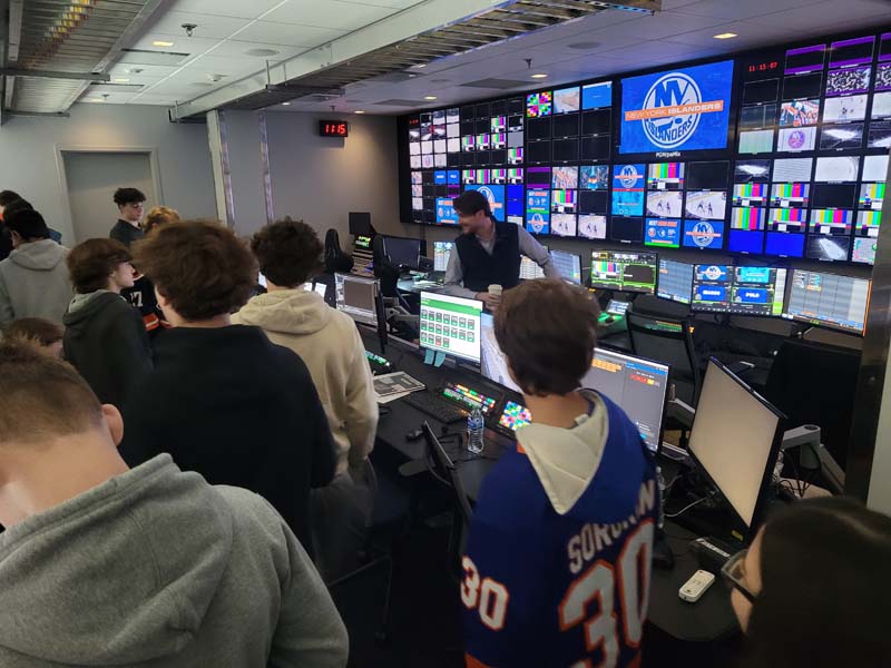 Inside of a control room