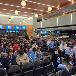 students at lecture