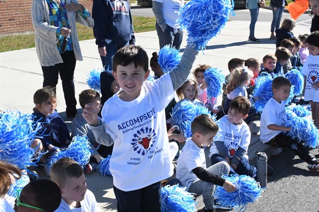 Children running