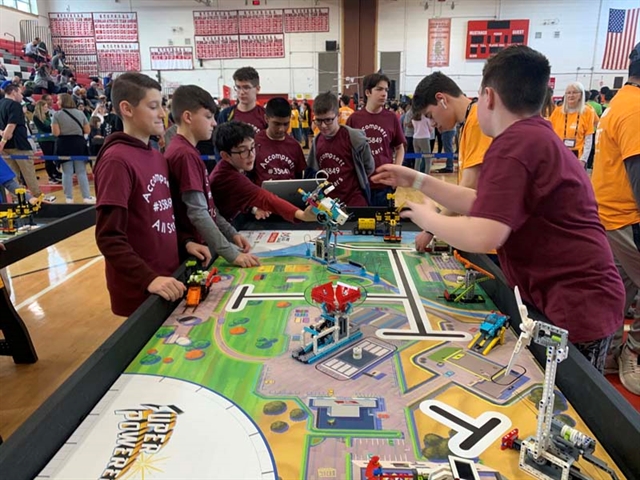 Middle School robotics club