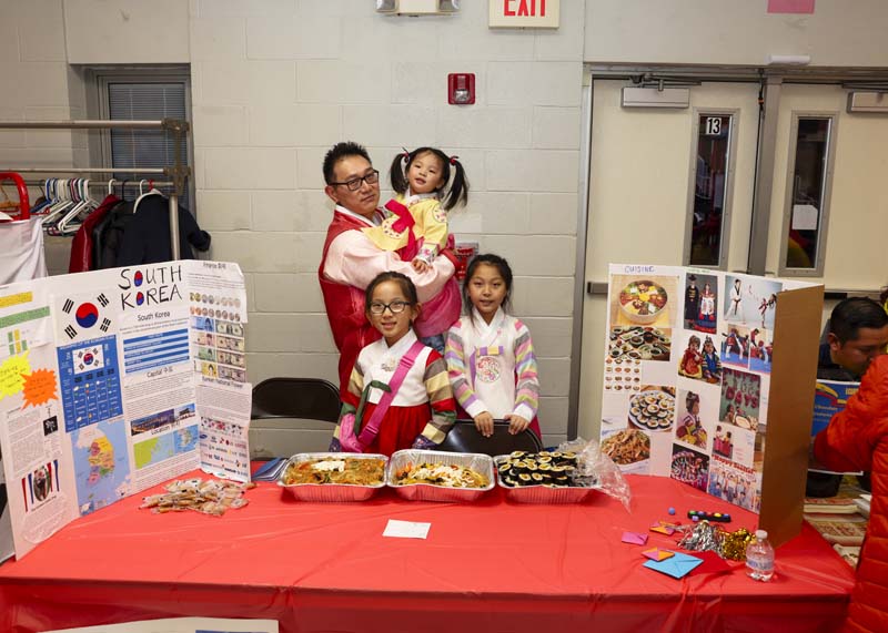 People posing for picture