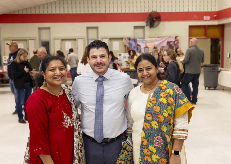 Principal Ierano and parents