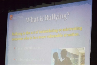 Bullying sign