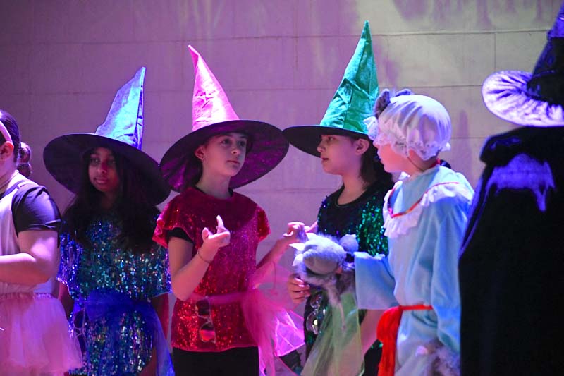 student performers on stage