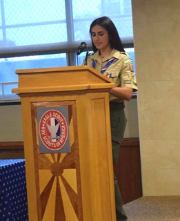 Alyssa speaking