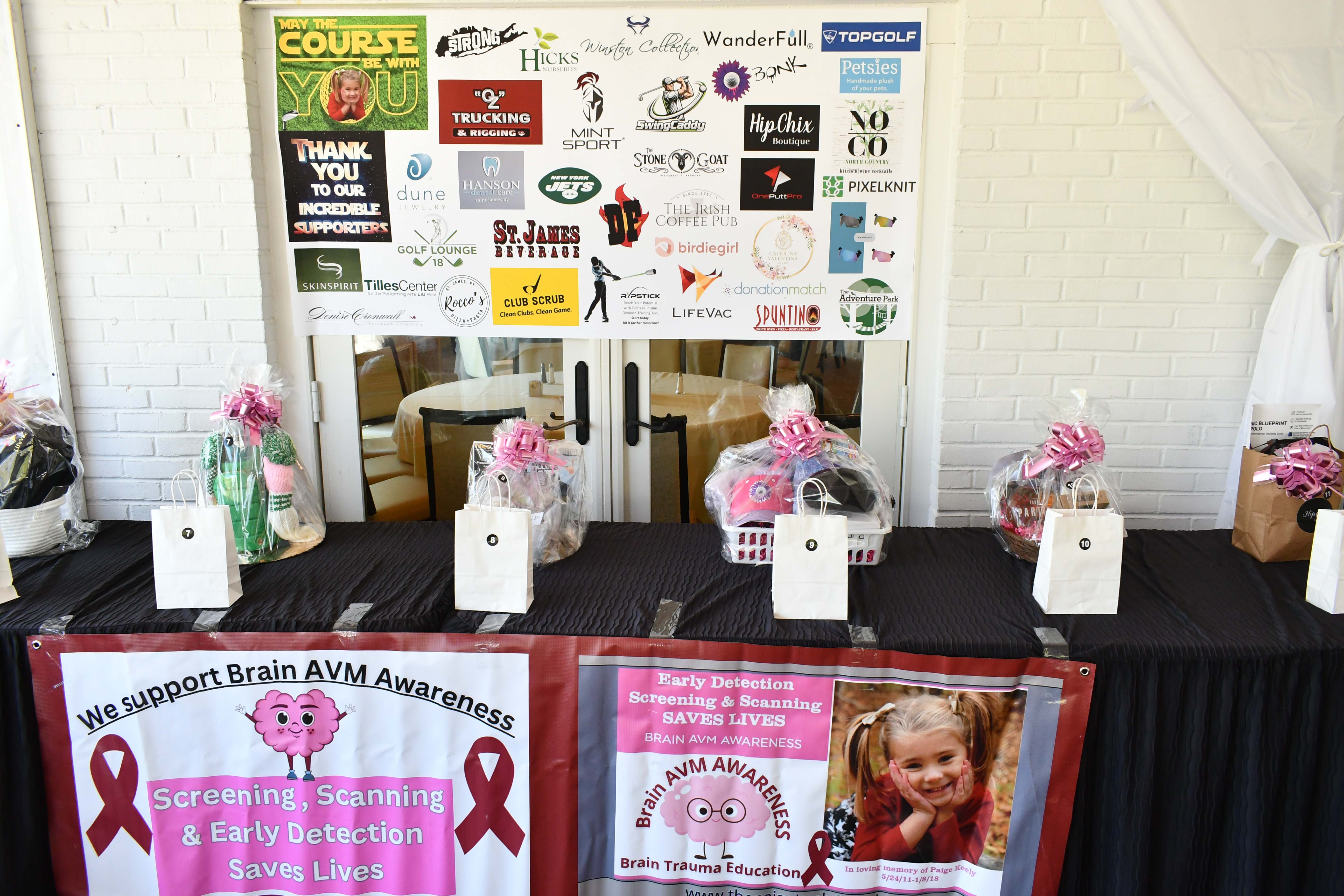raffle table