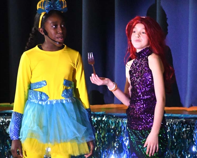 Actors on stage
