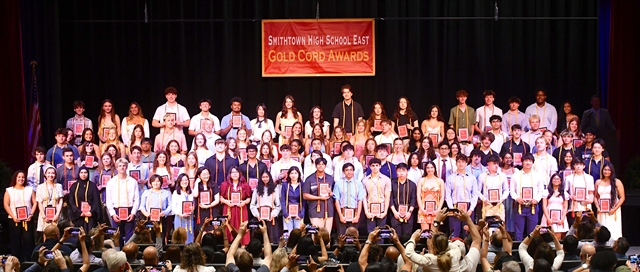 group photo on stage