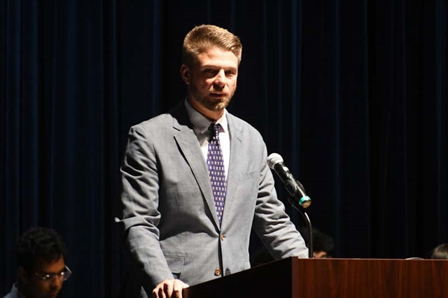 Steven Robinson speaking