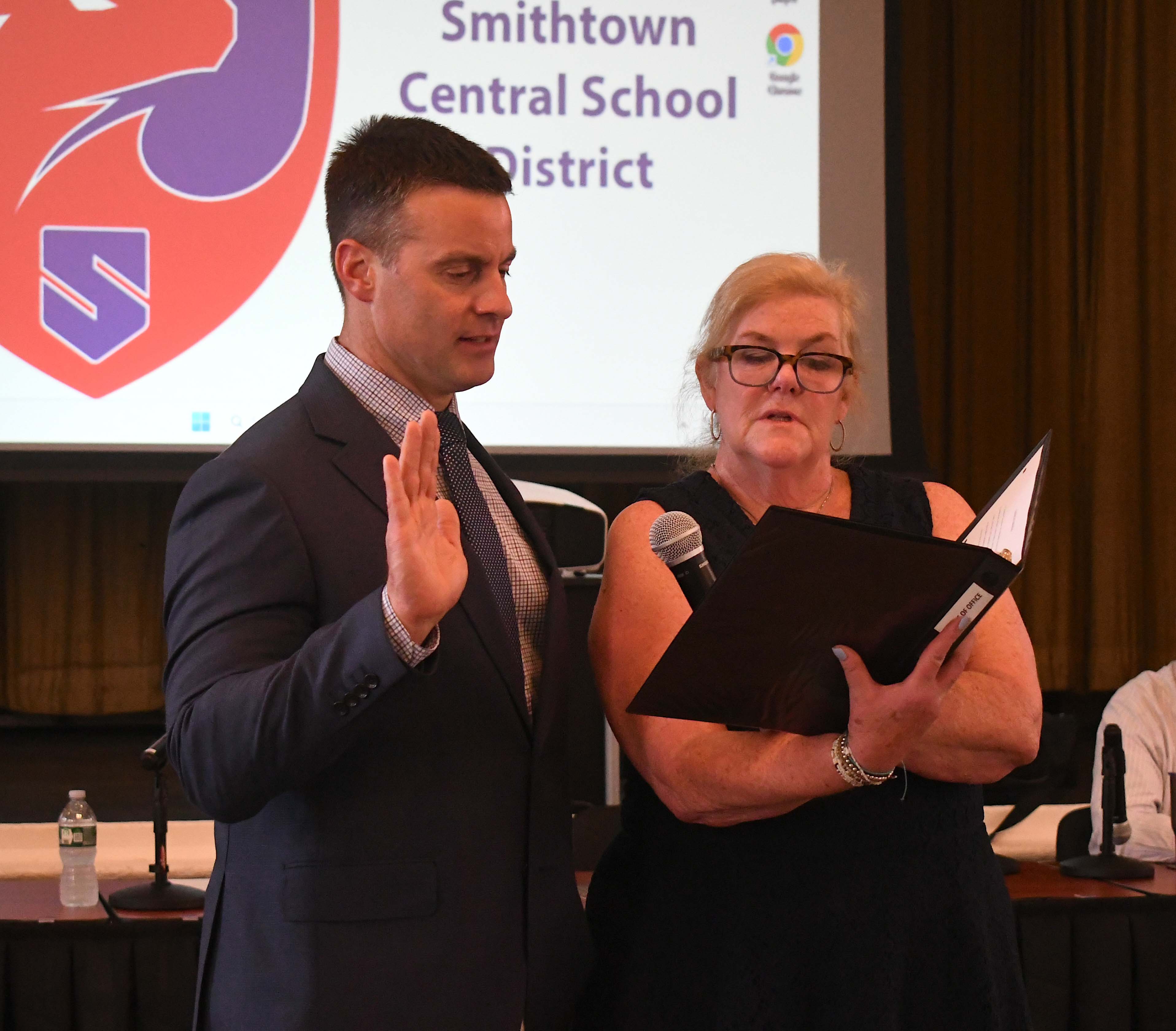 Swearing in