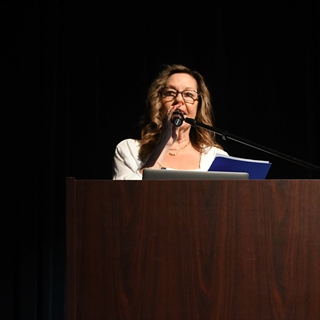 Laura Spencer speaking