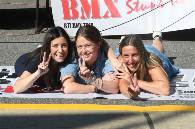 Teachers smiling