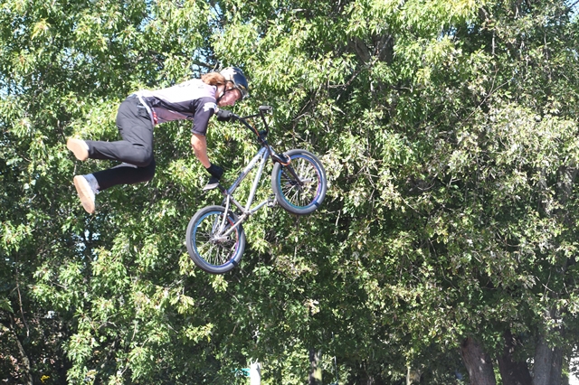 BMX Bicyclist
