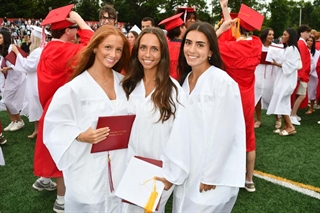 Students smiling