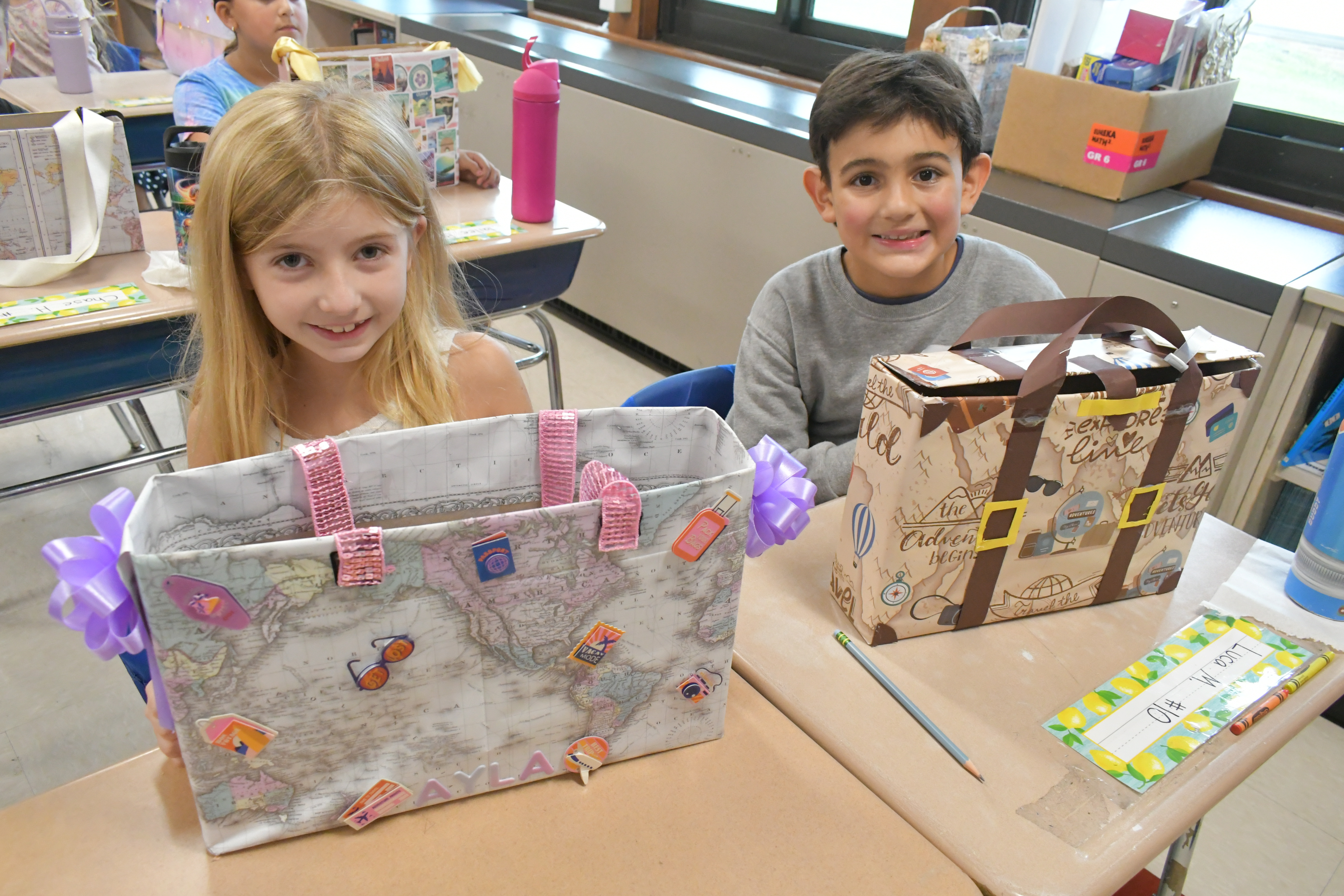 students smiling
