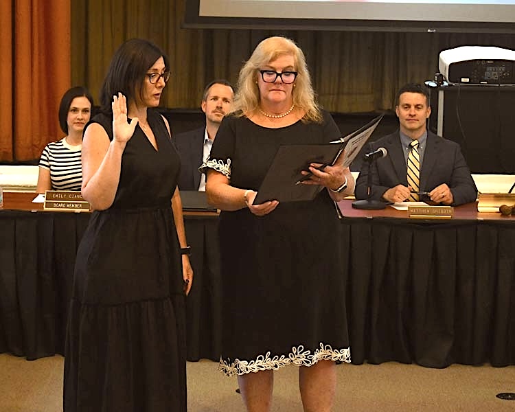 Theresa Donohue sworn in