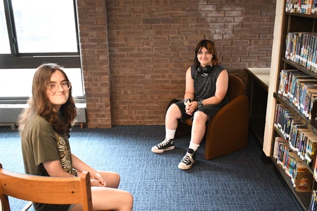 students smiling