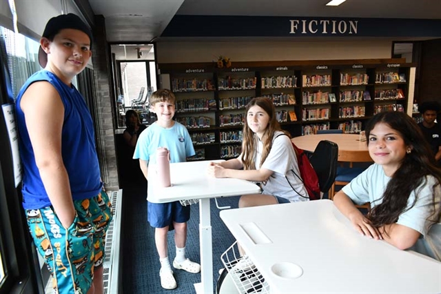 students smiling