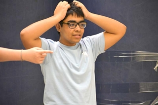 Student surprised