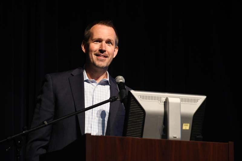 Kevin Craine speaking