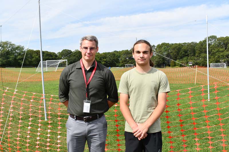 Mr. Synder and Nicholas