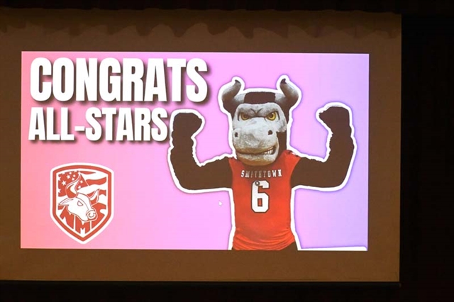 Sign saying congrats all-stars