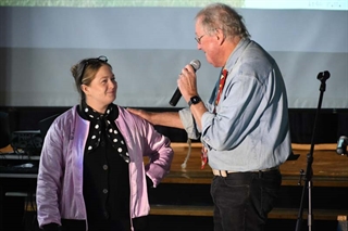 Former Principal Graf and staff