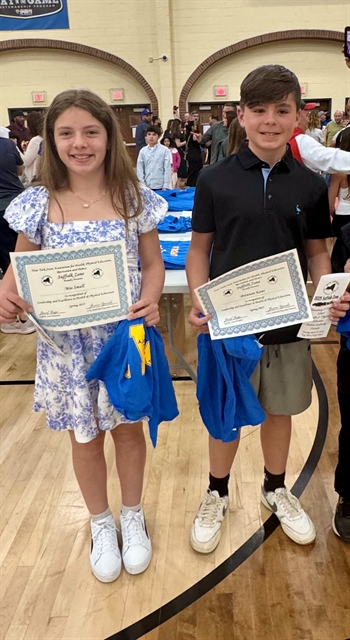 Students smiling
