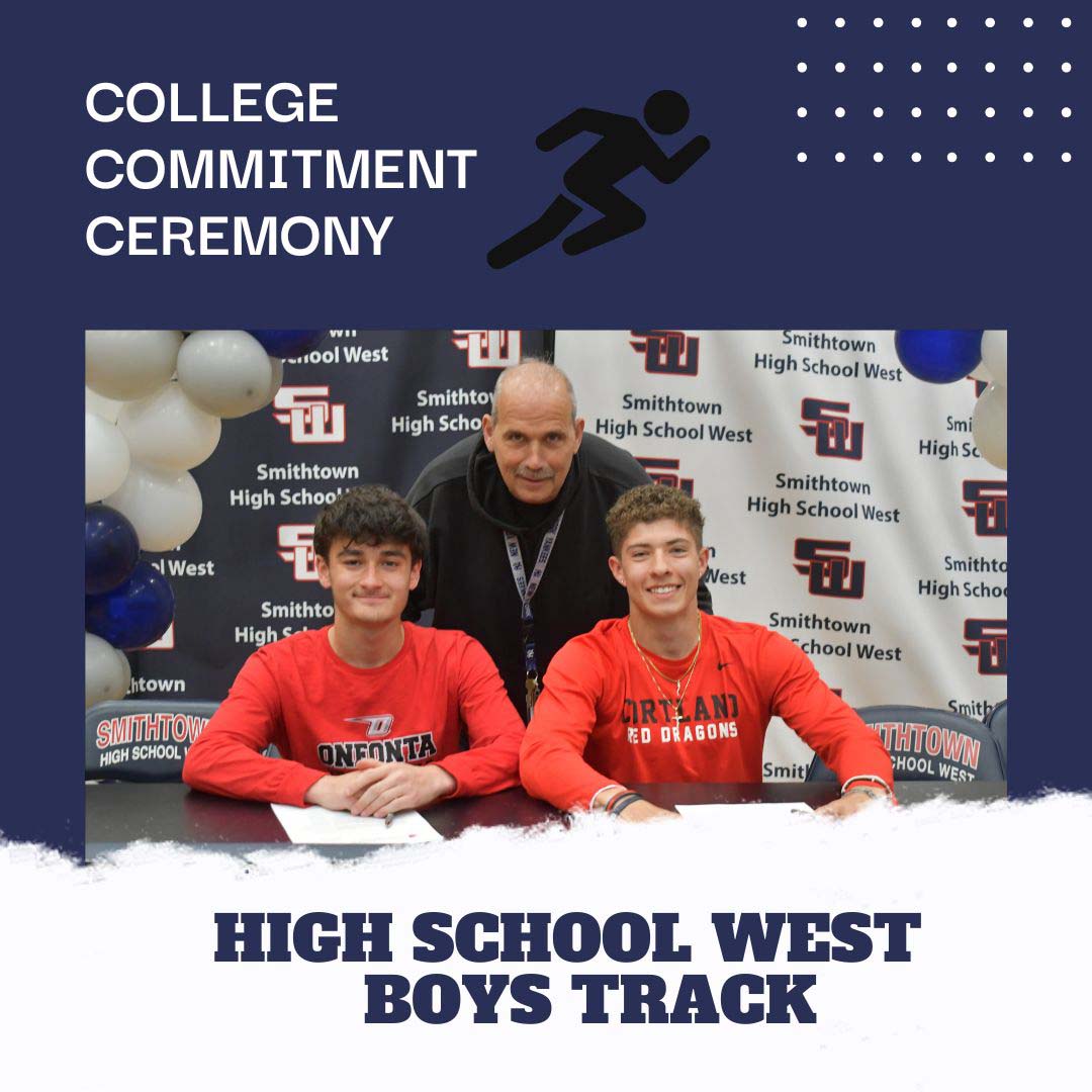 Athletes smiling for photo