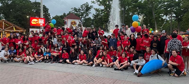 students smiling for picture