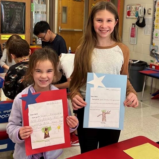 students smiling for picture