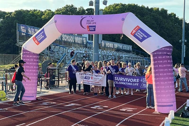 Students at Relay For Life event