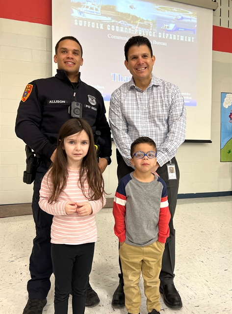 Officer Allison at Mt. Pleasant Elementary