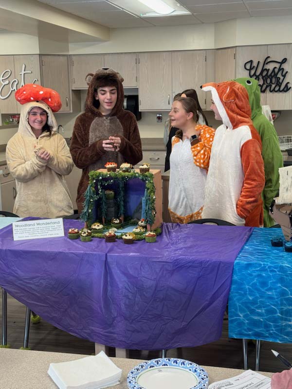 Students dressed up