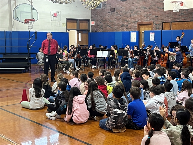 Winter concert practice