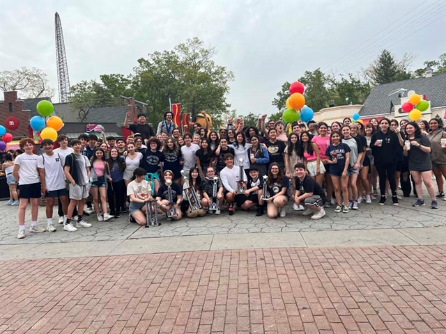 students posing for picture