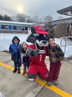 Wolfie at Mills Pond