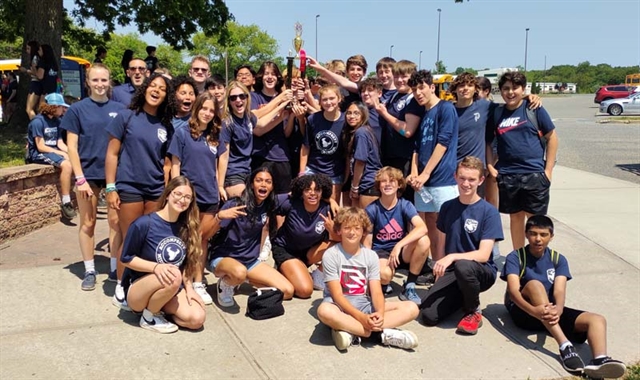 students posing for picture