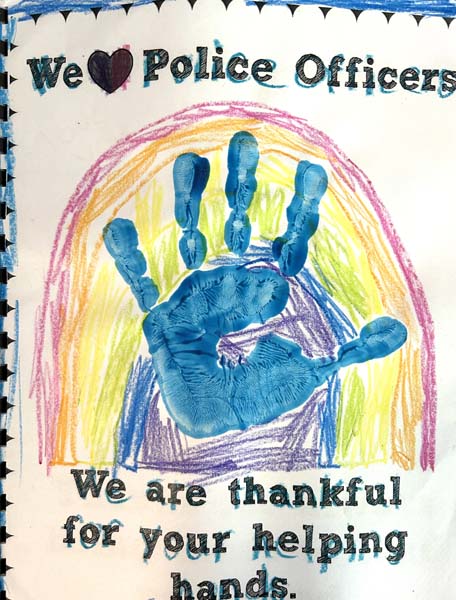 Poster of a handprint