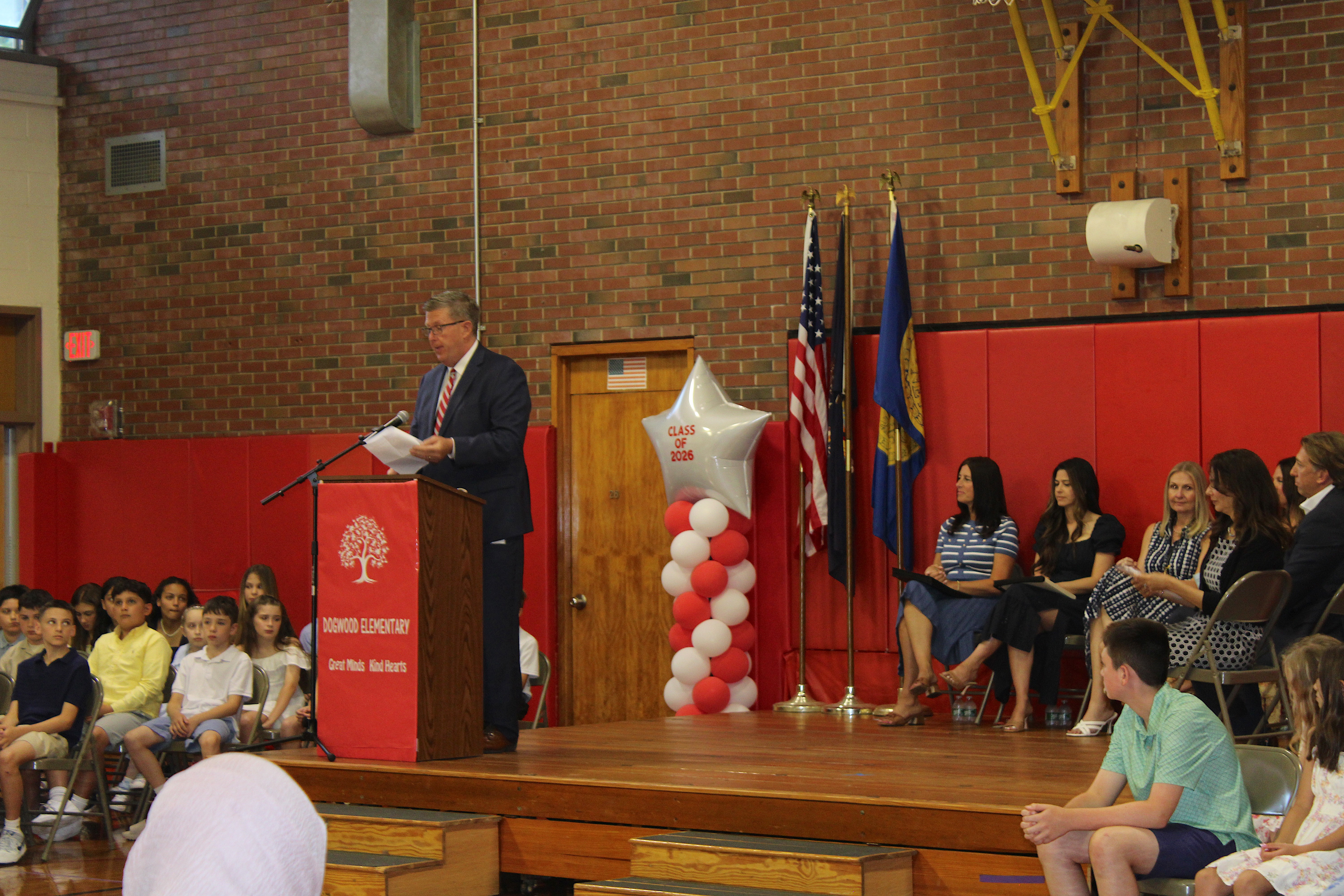 Dr. Secaur speaking