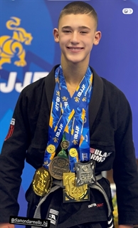 Diamond with medals