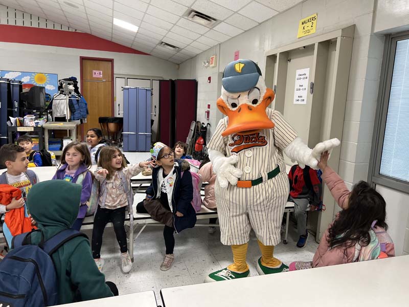 Quackerjack with students
