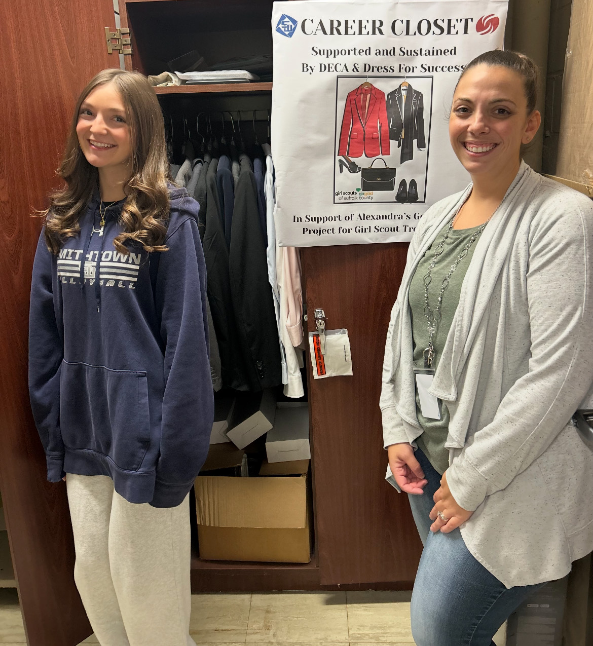 Alexandra and Mrs. Torlentino