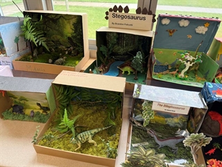 dinosaur exhibit