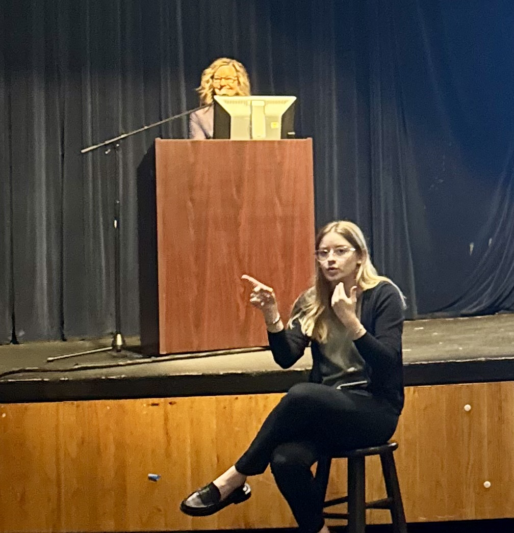 Laura Spencer speaking