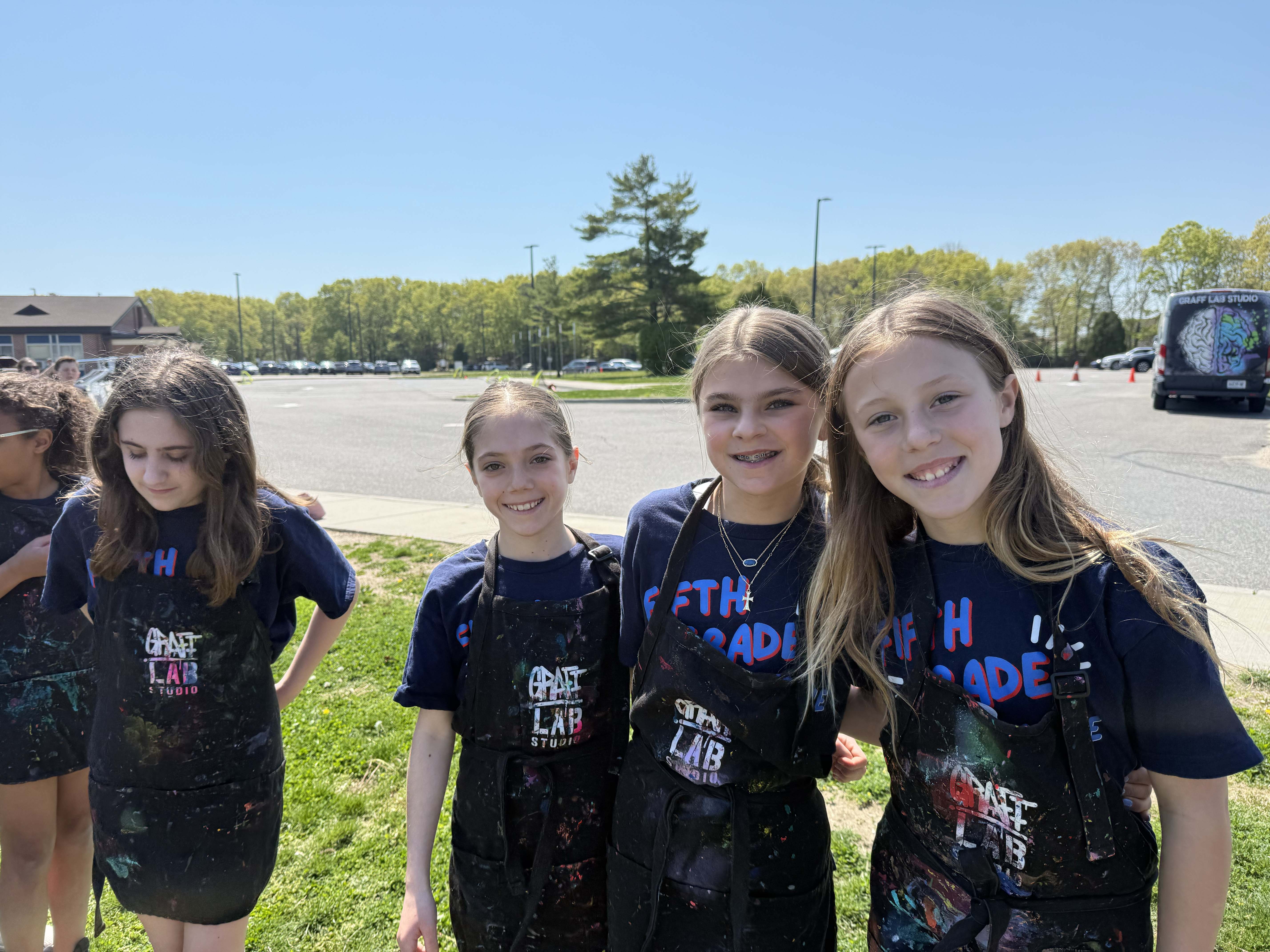 students smiling